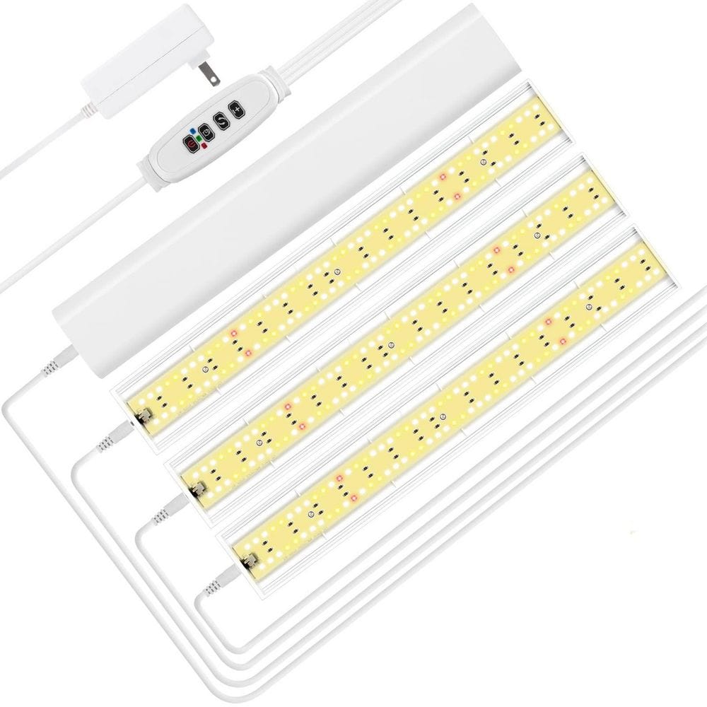 BeamBox 10W Full Spectrum LED Grow Light Strip with Auto On/Off Timer ...