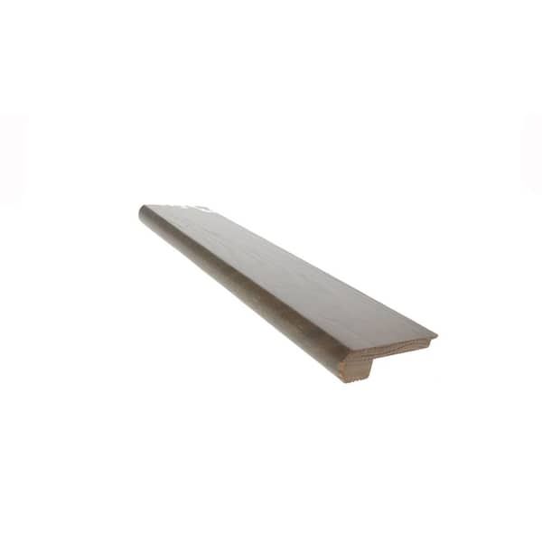 ROPPE Stair Nose Oak Starry 0.275 in. T x 2 in. W x 78 in. L Solid Matte Hardwood Trim
