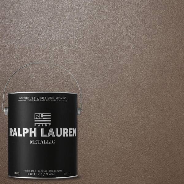 Ralph Lauren 1 gal. Wedding Silver Metallic Specialty Finish Interior Paint