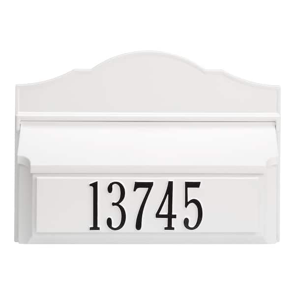 Unbranded Colonial Wall Mailbox Package #2 (Mailbox and Plaque)