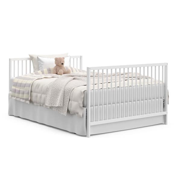 Graco Teddi White 5-in-1 Convertible Crib 04533-401 The Home Depot
