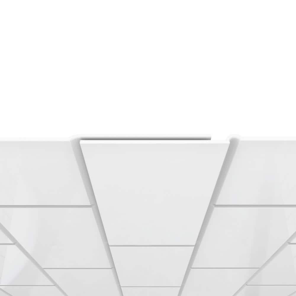 DreamLine QWALL-VS 48" White Acrylic Shower Backwall Kit