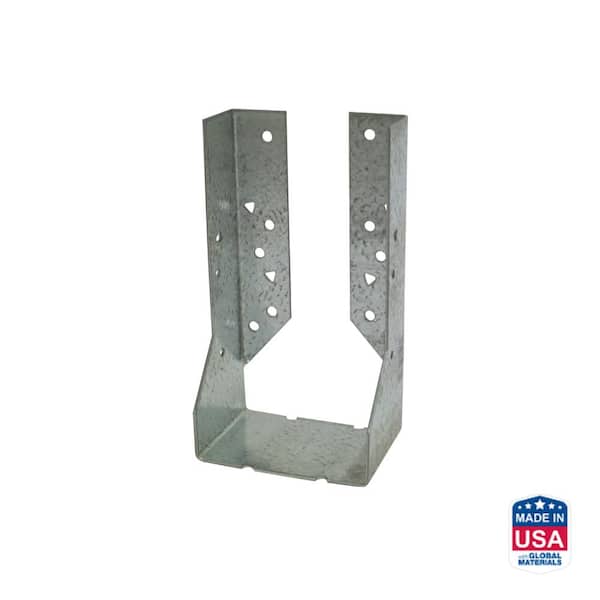 Simpson Strong-Tie Galvanized Face-Mount Concealed-Flange Joist Hanger for 4 x 8