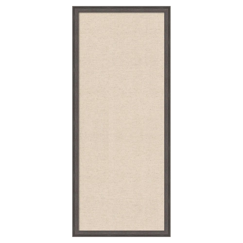 Natural Linen by The Creative Bunch Studio 18 in. x 42in. Florence Pewter Polystyrene Framed Fabric Pinboard Memo Board price history on PriceWatchPro