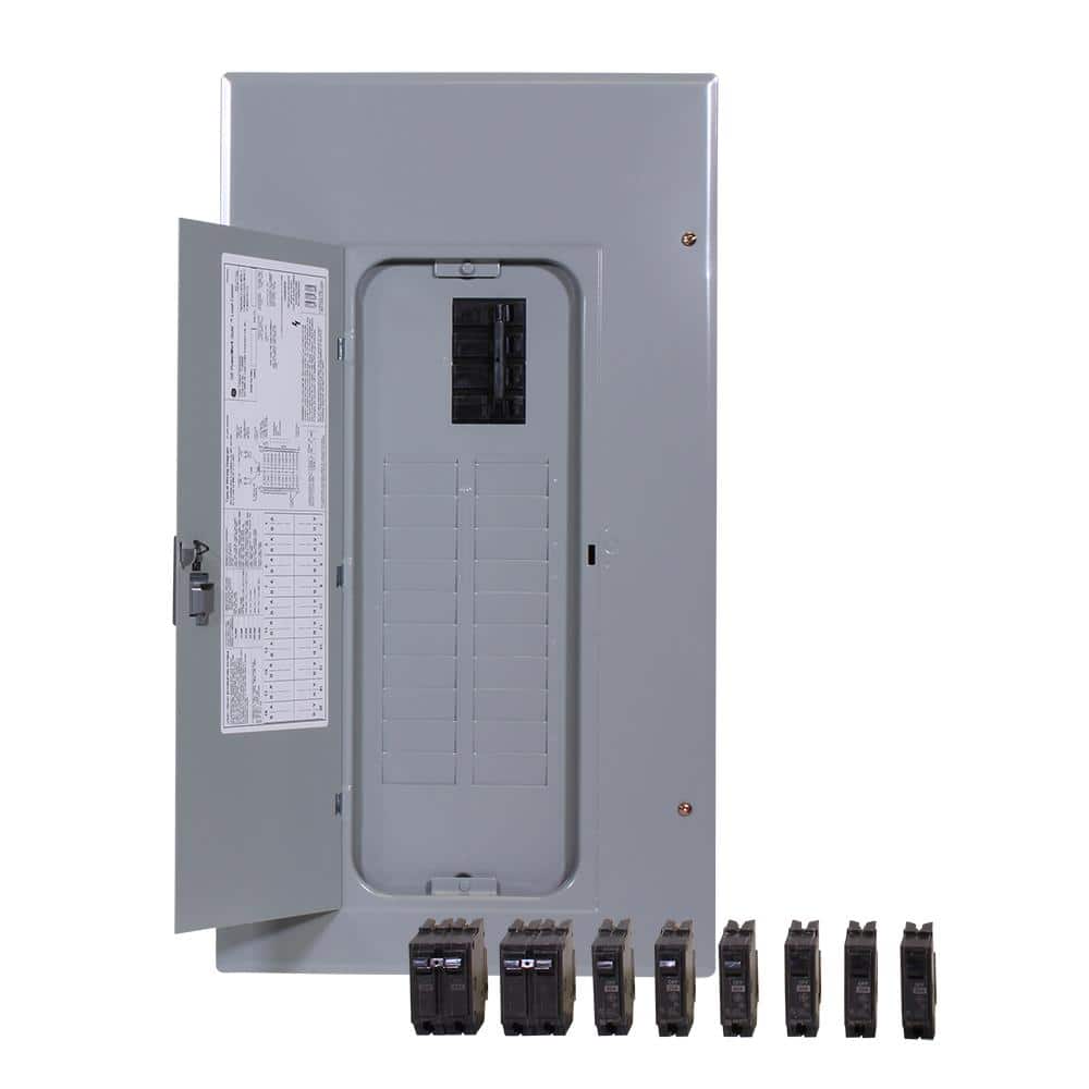 GE PowerMark Gold 200 Amp 20-Space 20-Circuit Indoor Main Breaker Value Kit Includes Select Circuit Breaker-TM2020CCUPL5 - The Home Depot | Ge Fuse Boxes | | The Home Depot