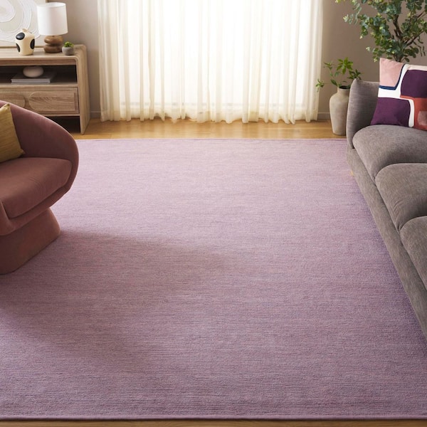 Montauk 8 ft. x 10 ft. Pink Modern Solid Area Rug