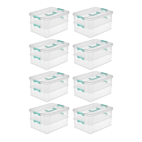 Sterilite 24 Compartment Stack and Carry Christmas Ornament