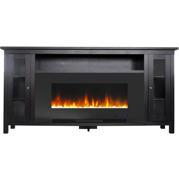 Reviews for Hanover Brighton 69.7 in. Freestanding Electric Fireplace