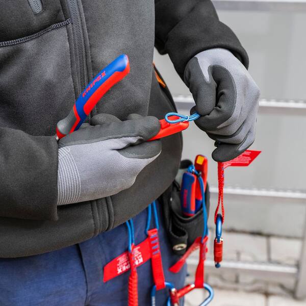 Knipex 09 02 240 Lineman's Pliers 9,45" With Soft Handle