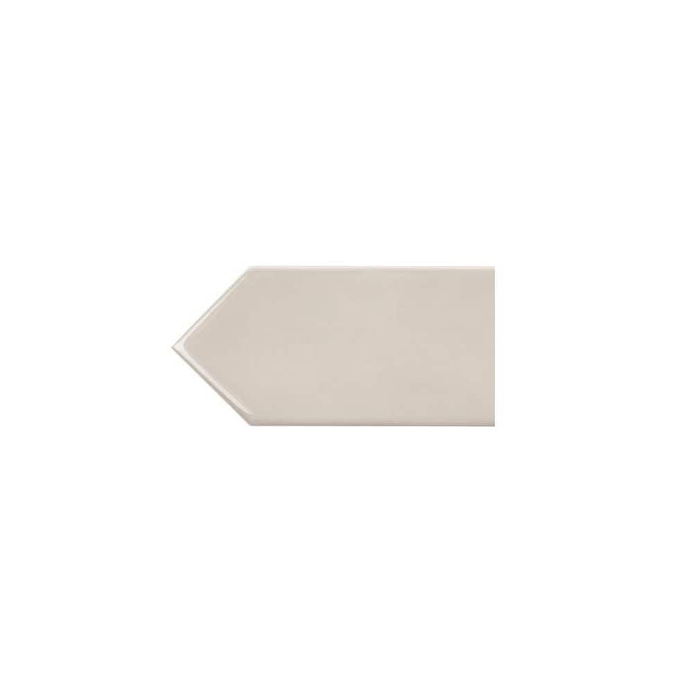 Take Home Tile Sample - Gloss Taupe 3 in. x 6 in. Ceramic Picket Wall Tile Sample price history on PriceWatchPro