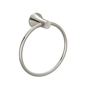 C-Series Wall Mounted Towel Ring in Polished Nickel