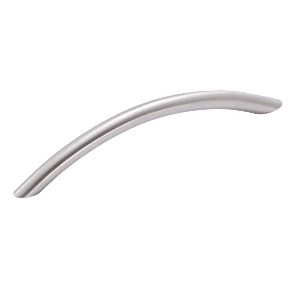 Stainless Steel 5-1/16 in. (128mm) Modern Stainless Steel Arch Cabinet Pull