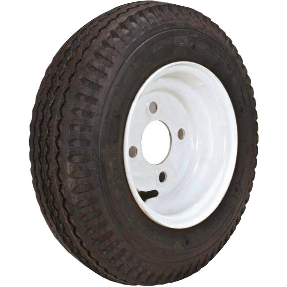 UPC 787558300805 product image for 570-8 K353 715 lb. Load Capacity White 8 in. Bias Tire and Wheel Assembly | upcitemdb.com