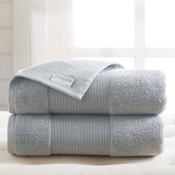 Better Homes & Gardens Signature Soft Heathered Bath Towel, Gray Shadow