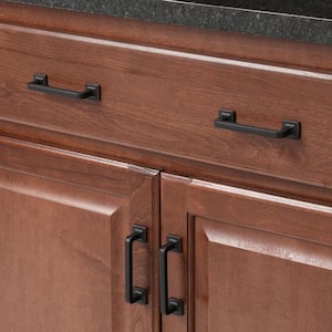 Boise 3-1/2 in. (89 mm) Center-to-Center Oil Rubbed Bronze Drawer Pull (10-Pack)