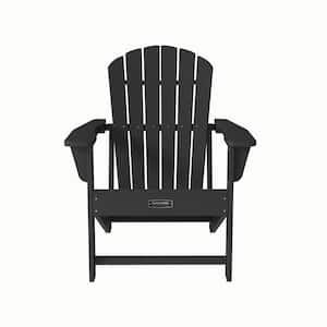 Black HDPE Composite Adirondack Chair