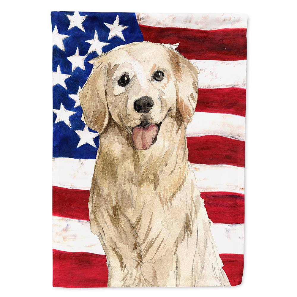0.91 ft. x 1.29 ft. Polyester Patriotic USA Golden Retriever 2-Sided 2-Ply Garden Flag price history on PriceWatchPro