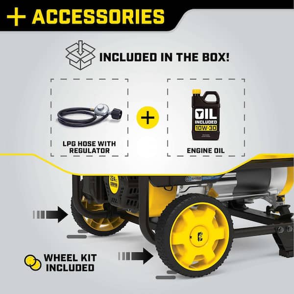 Champion Power Equipment 5300/4250-Watt Gasoline and Propane