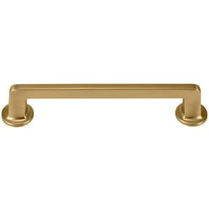 Laurey Princeton 7-9/16 in. Matte Brushed Brass Cabinet Pull 13504 ...