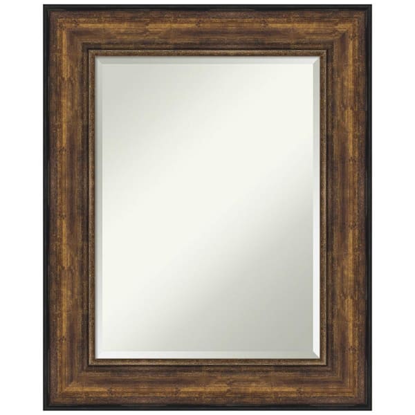 Ballroom Bronze 25.5 in. H x 31.5 in. W Framed Wall Mirror