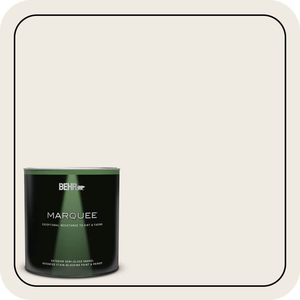 1 qt. #PWN-52 Glamorous White Semi-Gloss Enamel Exterior Paint & Primer price history on PriceWatchPro