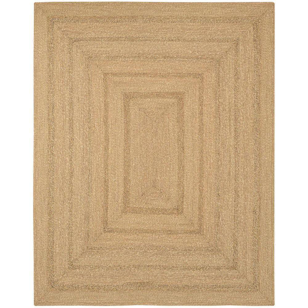 Natural Seagrass Natural 8 ft. x 10 ft. Solid Contemporary Area Rug price history on PriceWatchPro