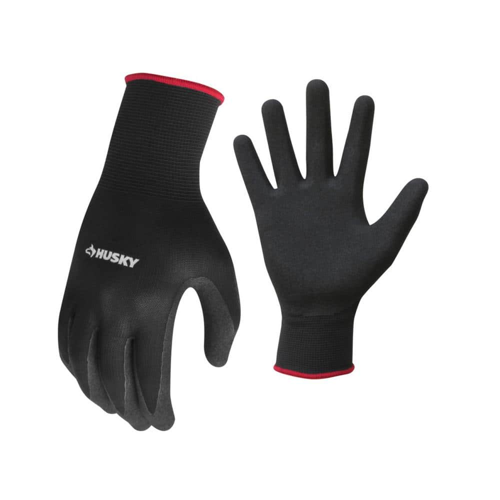 Get-A-Grip Nitrile Gloves, Black