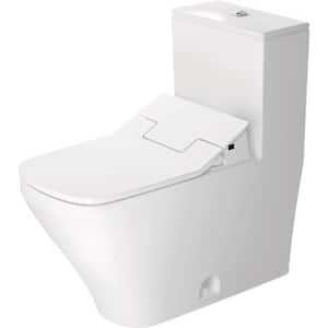 DuraStyle 1-piece 1.28 GPF Single Flush Elongated Toilet in White (Seat Included)