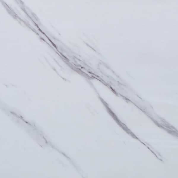 Falkirk Fermoy 12 in. W x 24 in. L White Peel and Stick Luxury Vinyl Tile Flooring (20 sq. ft./case)