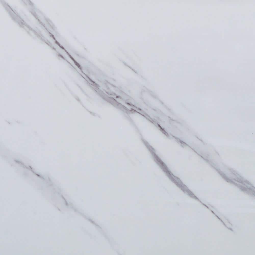 Falkirk Fermoy 12 in. W x 24 in. L White Peel and Stick Luxury Vinyl Tile F