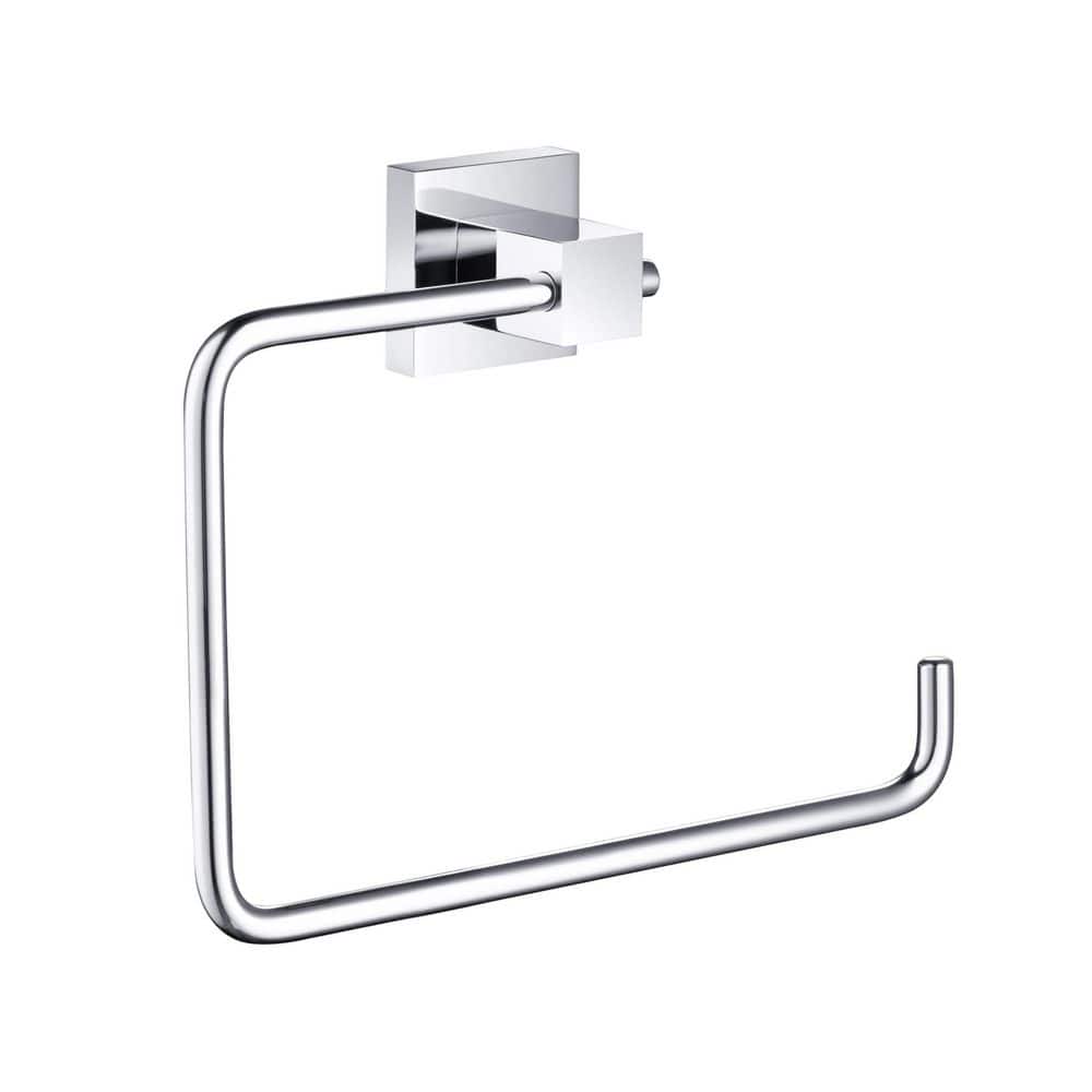 (1-Pack) Bathroom Accessories Wall Mounted Towel Ring in Chrome price history on PriceWatchPro