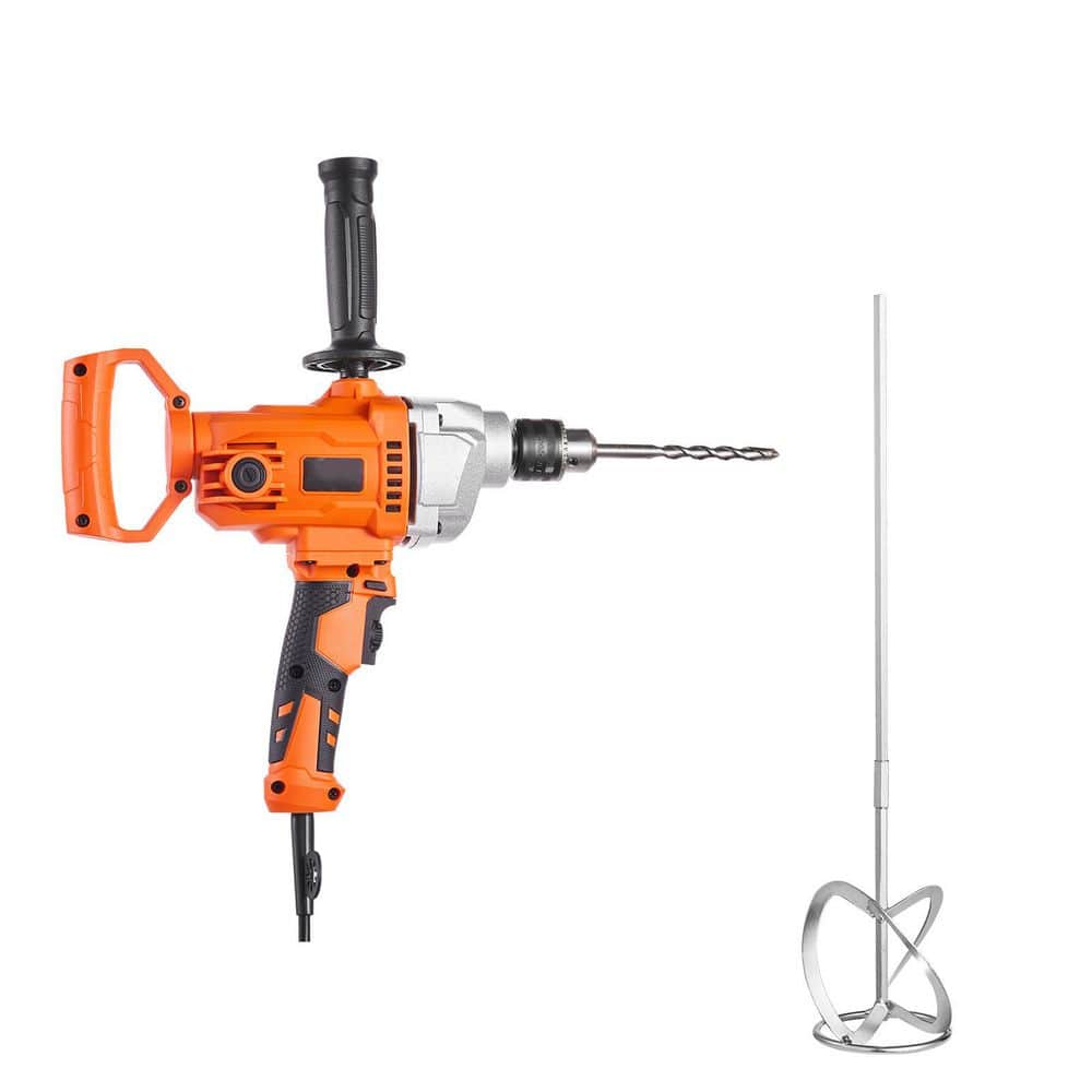 Electric Drill Mixer, 5/8-In. Corded Mixer Set, 0-850RPM 5. 8A Mixing Tool with D-Handle for Drilling and Mixing Tasks price history on PriceWatchPro