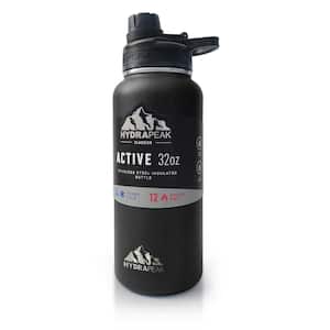 Active Chug 32 fl. oz. Black Triple Insulated Stainless Steel Water Bottle