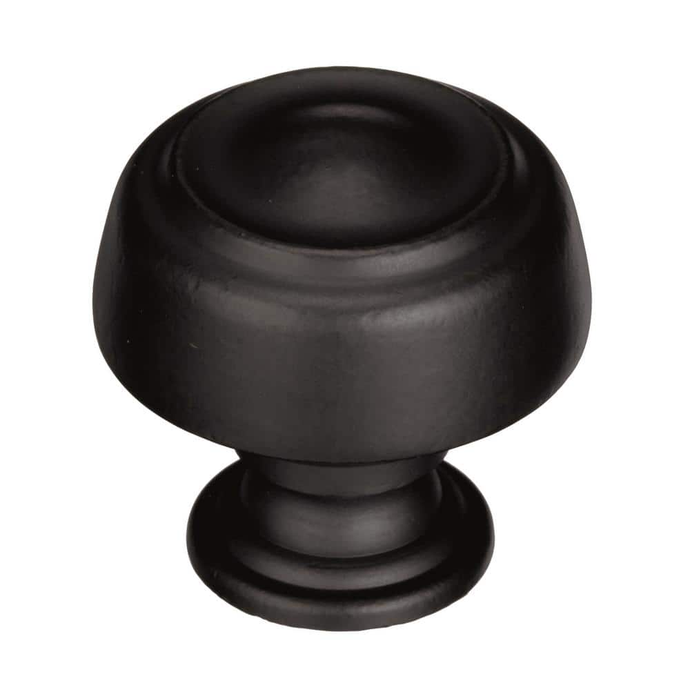 Kane 1-5/8 in. (41mm) Classic Black Bronze Round Cabinet Knob