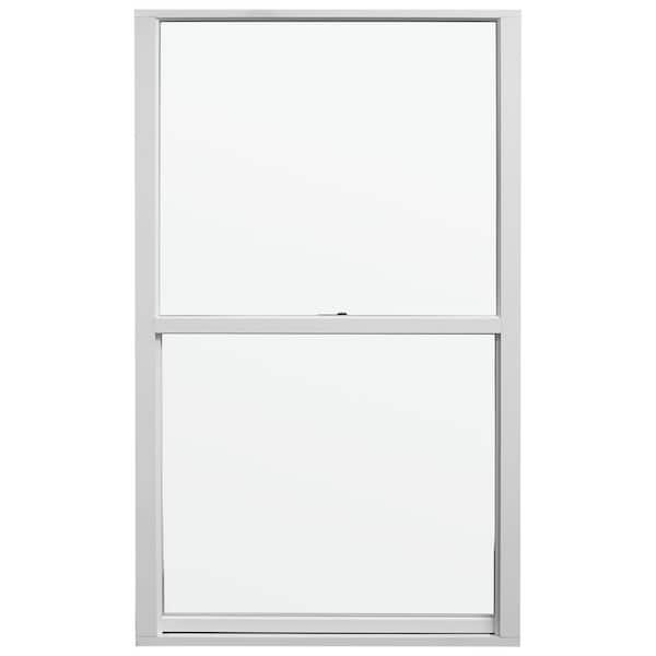 Air Master Windows and Doors Air Master SH250 37 in x 26 in Single Hung White/White Int Impact Resistance Aluminum Window