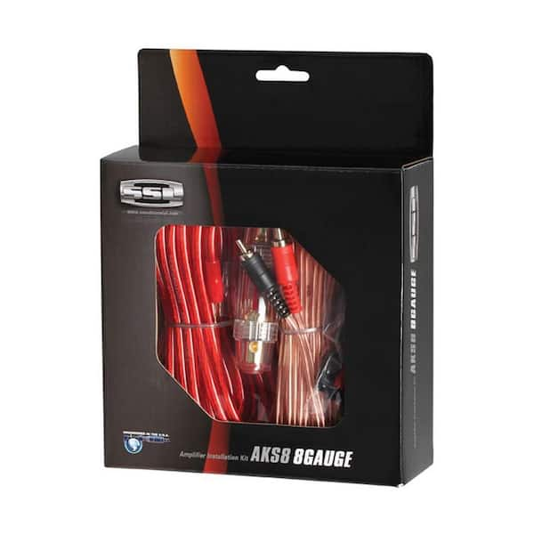 Kit Cables Para Amplificador Subwoofer 1500w Auto