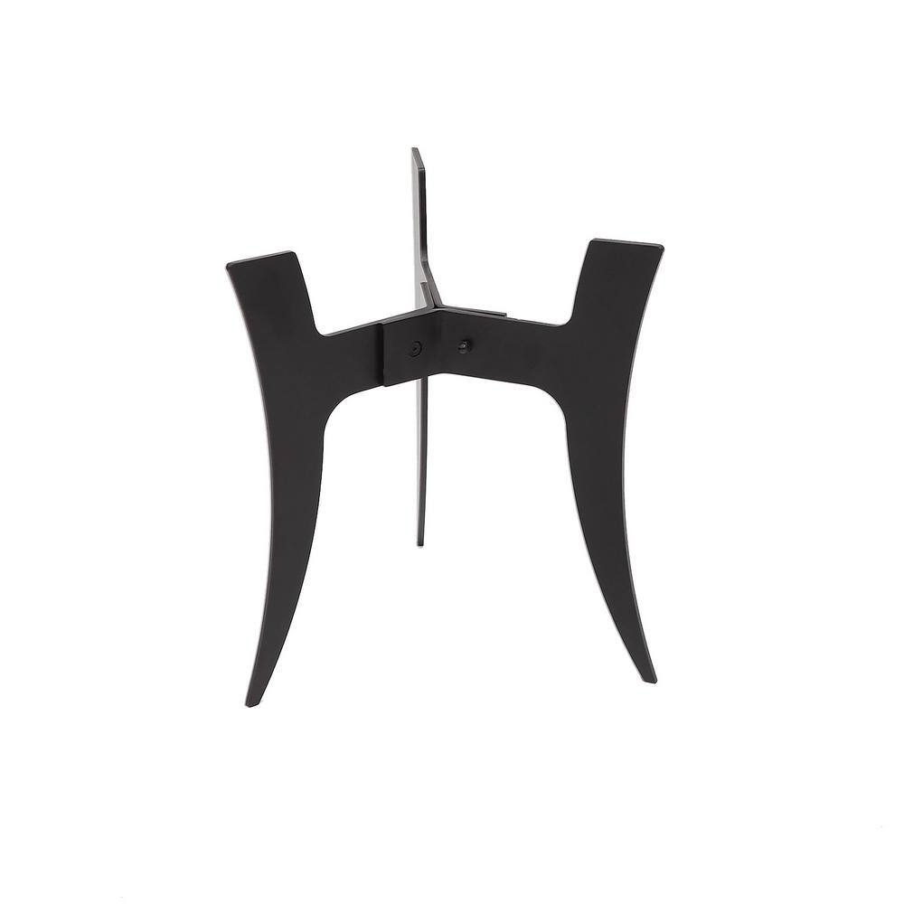 Black Iron 13" Sculptural Ibex Plant Stand