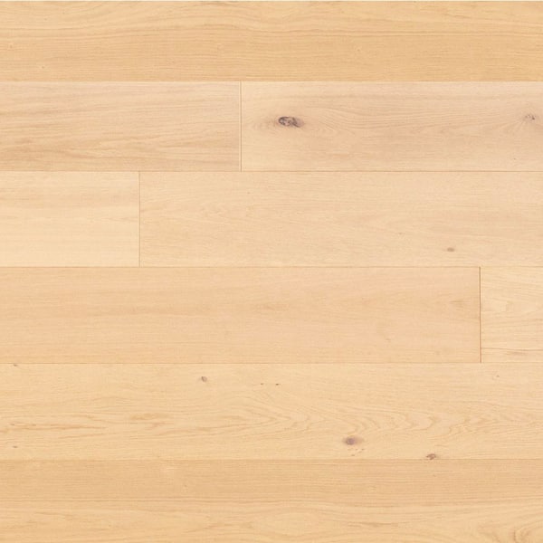 XL Lyon Valley White Oak 1/2 in. T x 7.48 in. W Tongue and Groove Engineered Hardwood Flooring (35.34 sq.ft./case)