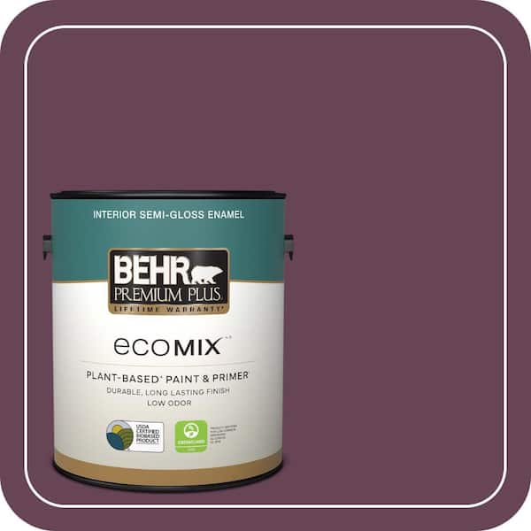 Reviews for BEHR PREMIUM PLUS 1 gal. #ICC-111 Plum Harvest Semi