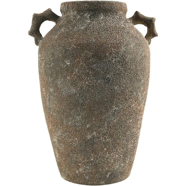 Livabliss Galey Alix Abbie 13 in Red Global Vase