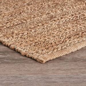 Jute Blend Natural Fiber Braided Area Rug LR03302 2 ft. 6 in. x 7 ft. 9 in. Beige