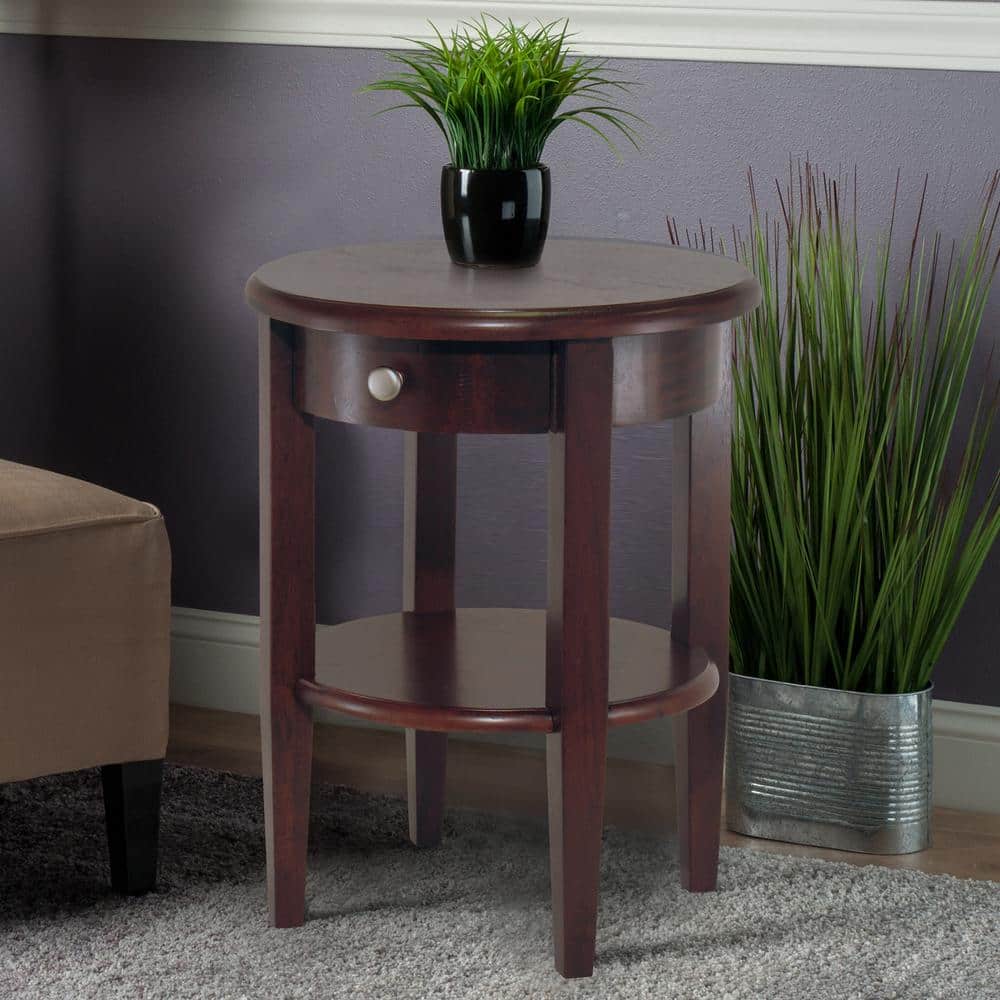 Concord Walnut End Table - thumbnail 7