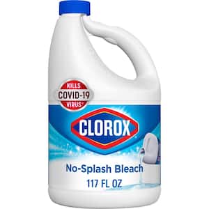 117 fl. oz. Splash-Less Regular Concentrated Disinfecting Liquid Bleach Cleaner