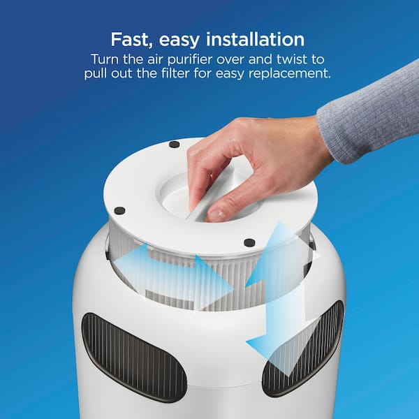 Clorox Medium Room Air Purifier, True HEPA Filter, up to 1,000 sq