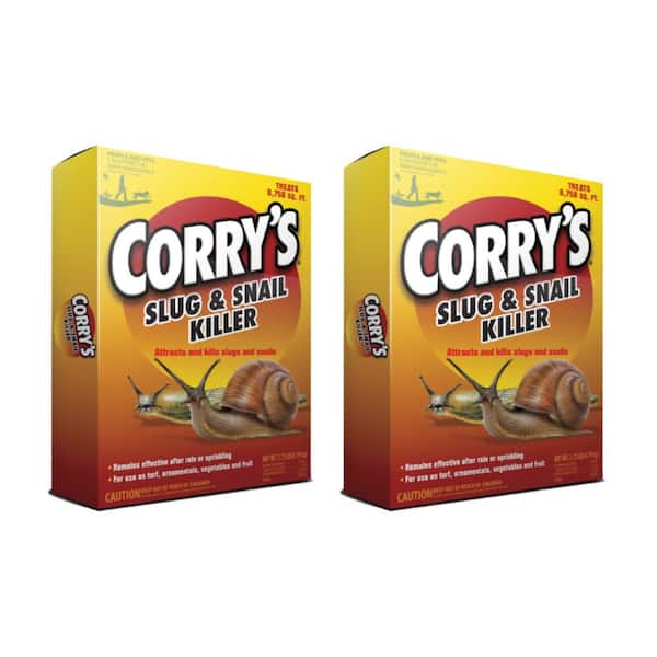 Corry's 1.75 lbs. Slug and Snail Killer (2-Pack)