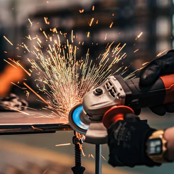 VEVOR Flap Discs 60 Grit, 4-1/2 in. x 7/8 in. Flap Discs for Angle