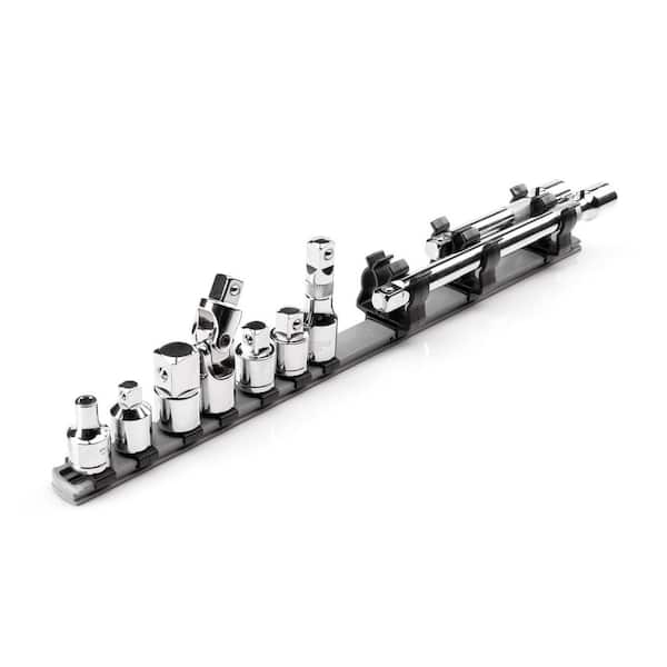 1/2 in. Drive Extension and Accessory Set with Rail (9-Piece)