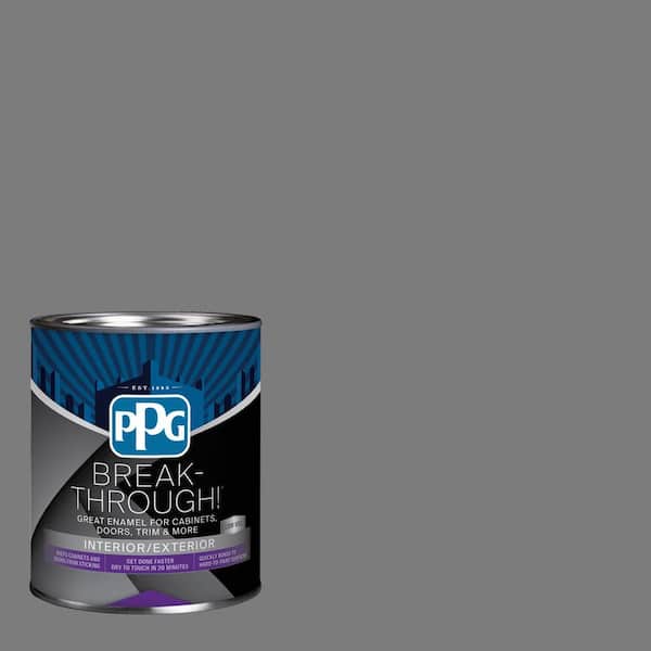 1 qt. PPG0997-6 Industrial Revolution Semi-Gloss Door, Trim & Cabinet Paint
