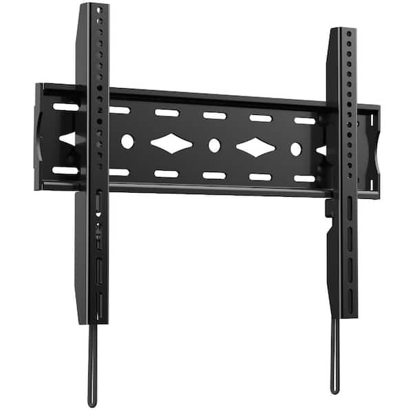 Fixed TV Wall Mount for 26‑70" Flat Curved TVs, 400x400mm VESA, Ultra‑Slim Low‑Profile Bracket