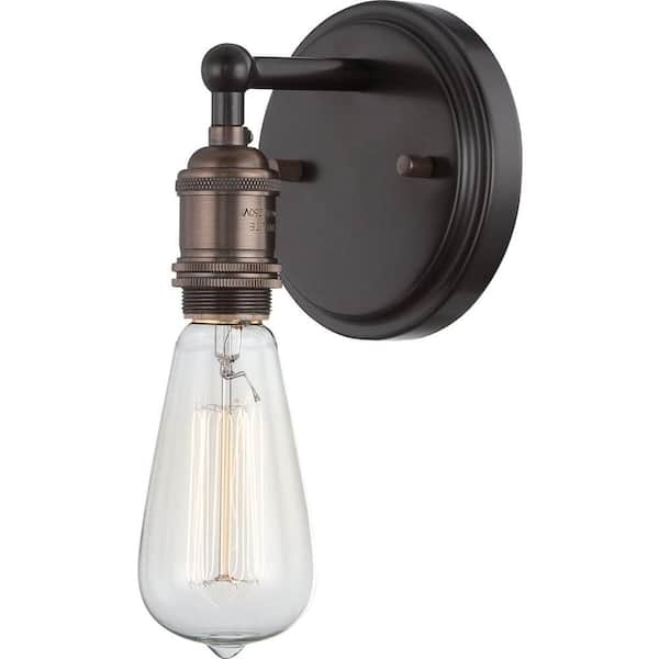 rustic wall sconces home depot